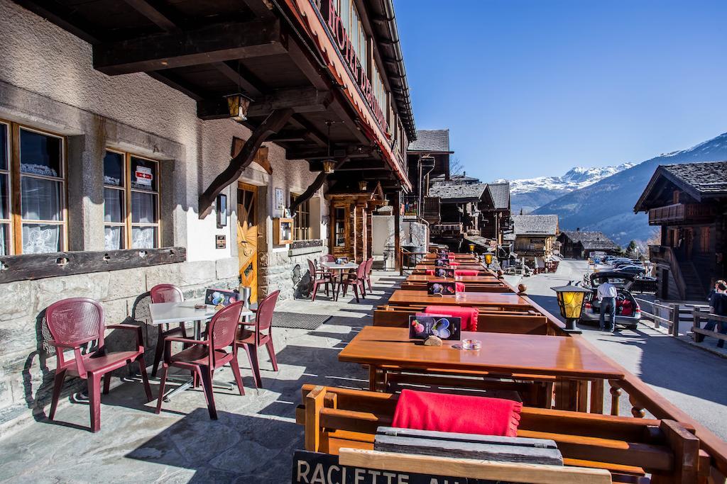 Hotel De Moiry Superieur Grimentz Dış mekan fotoğraf