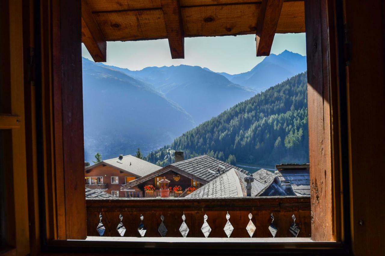 Hotel De Moiry Superieur Grimentz Dış mekan fotoğraf
